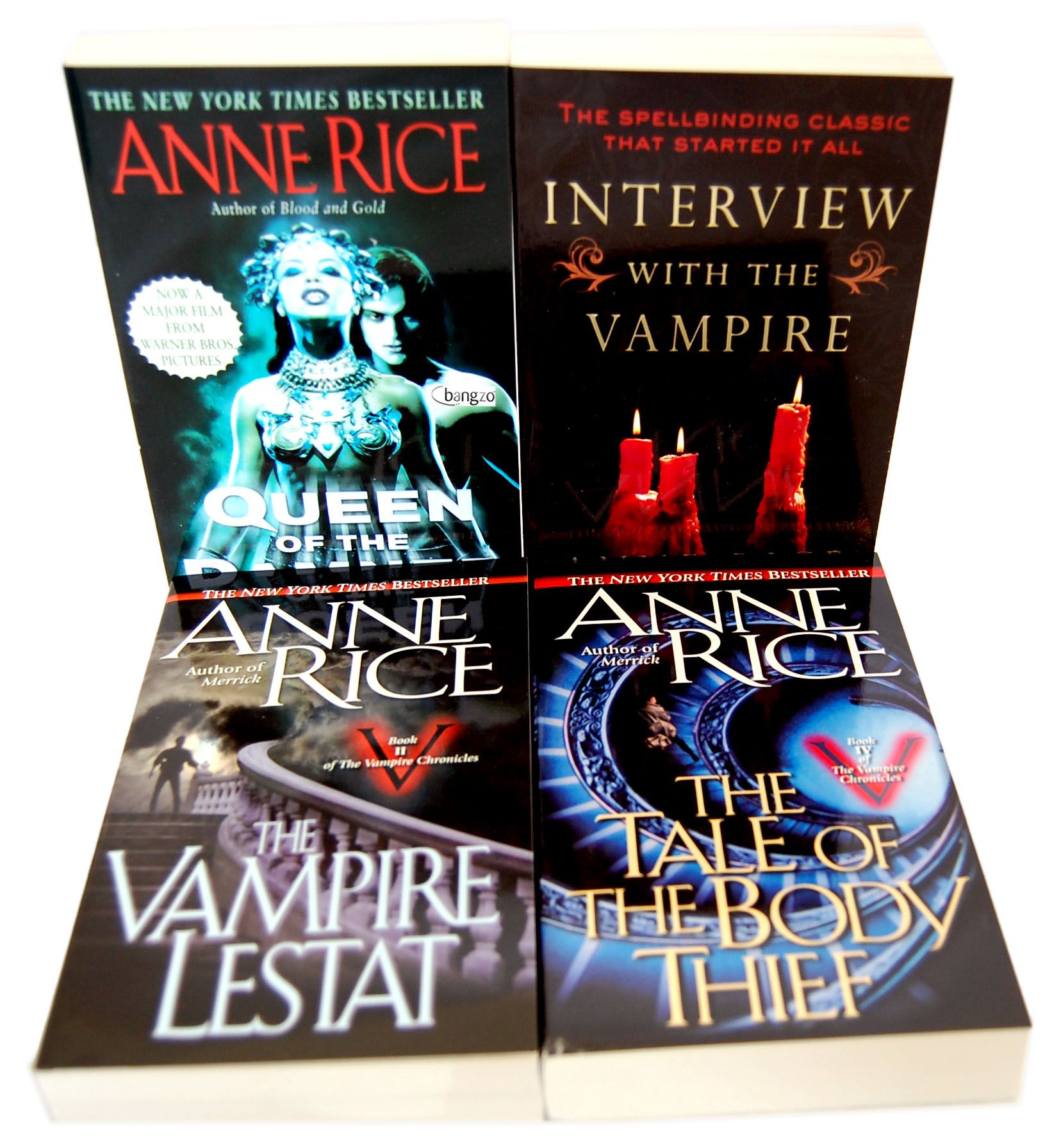 Complete Vampire Chronicles 4 Books Box Set Anne Rice