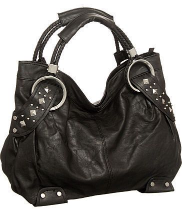 Black Jannette Hobo Designer L S