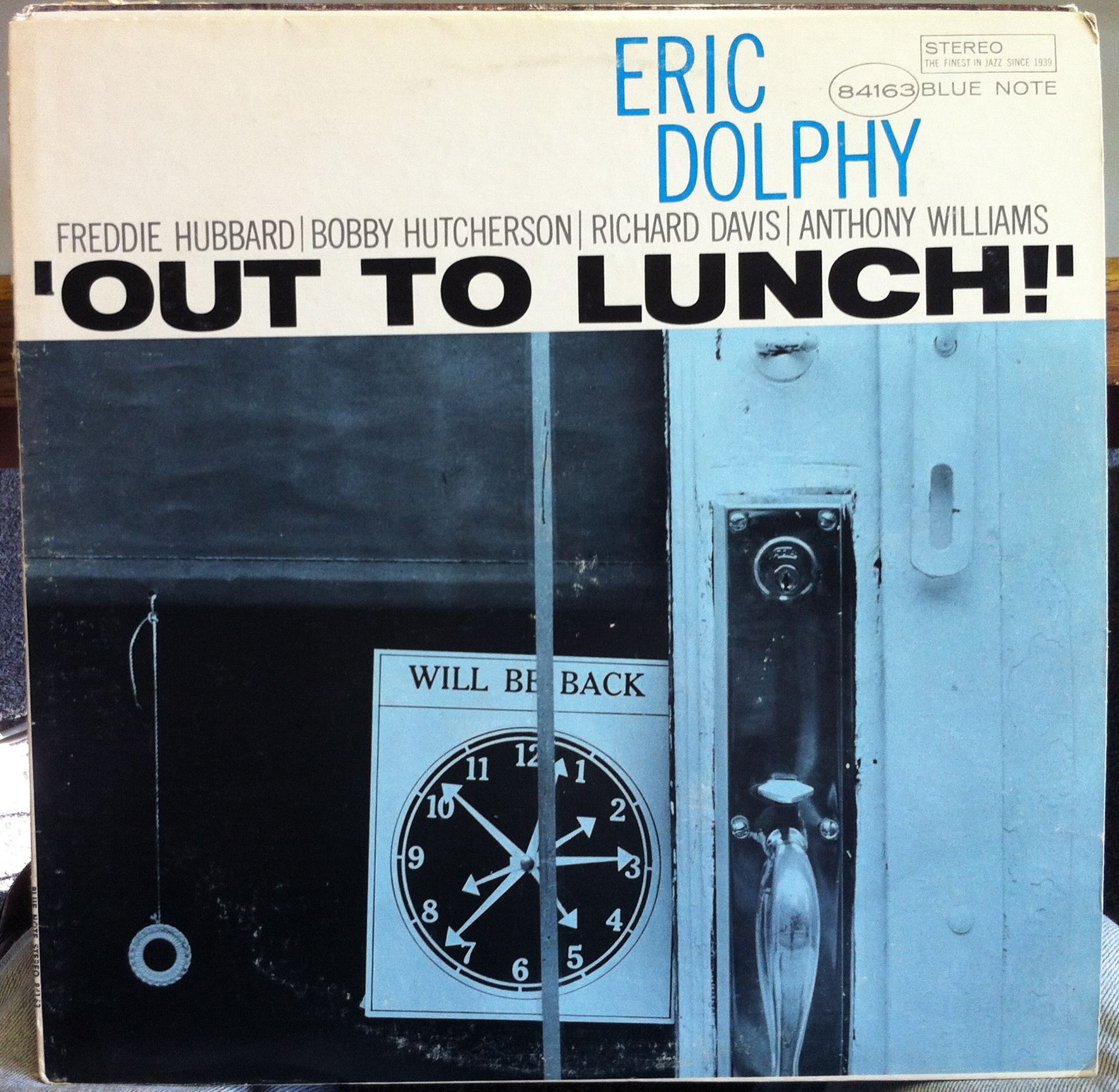 Eric Dolphy Out to Lunch LP VG BST 84163 Vinyl 1964 2nd Press RARE USA 