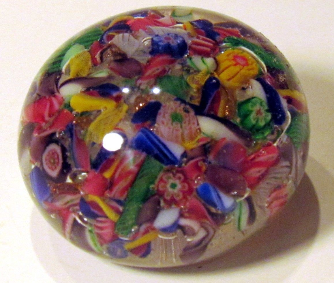 Antique Millefiori Paperweight from Estate