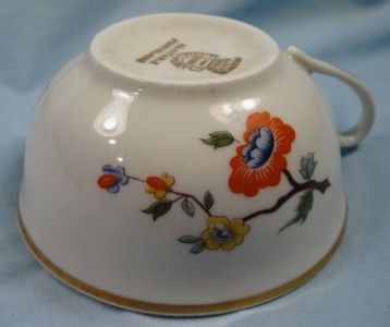 Nice Colorful Flowers Cup Saucer Chauvigny Apilco O