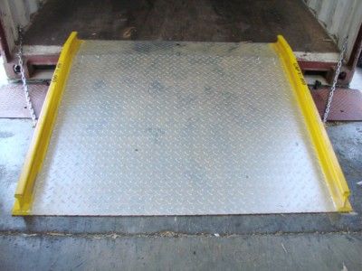 10 000 Forklift Dock Board Plate Steel Ramp 60 x 60