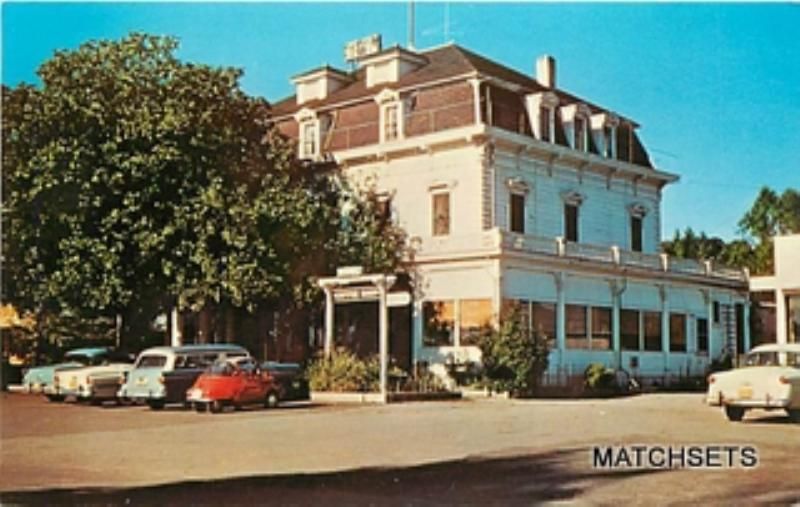 Aptos California Bay View Hotel Postcard