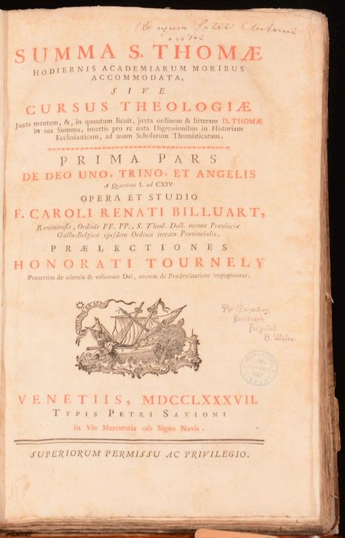   Summa S Thomae Theologica by Thomas Aquinas and Charles Rene Billuart