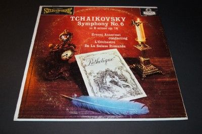 NM CS 6108 FFSS BB TCHAIKOVSKY symph no 6 ANSERMET Pathetique