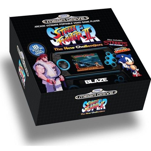 SEGA Mega Drive Arcade Ultimate Portable Console Super Street Fighter 