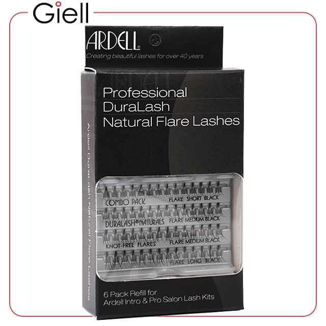 Ardell False Eyelashes 6pk Dura Naturals Combo Black NW