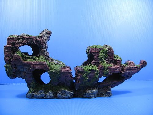 Sunken SHIP Wreck 16 9x3 9x7 6 Aquarium Ornament Decor Boat Ancient 