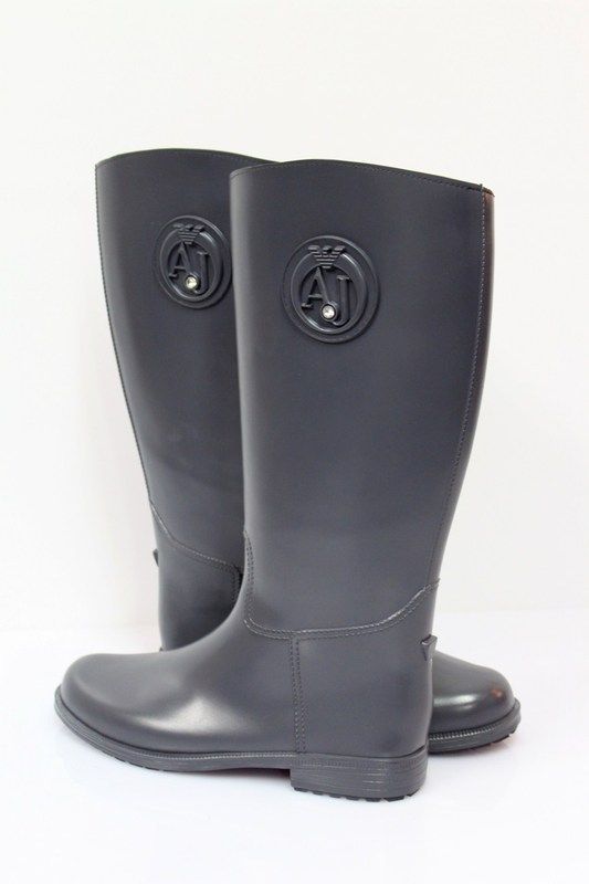 STIVALI ARMANI JEANS DONNA BOOTS САПОГИ, S5549 Y7 MIS.37 GRIGIO 