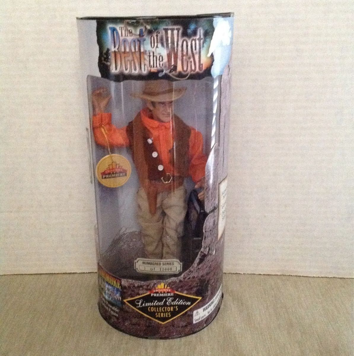 Matt Dillon James Arness Of Gunsmoke Limited Edition Collectors Series 