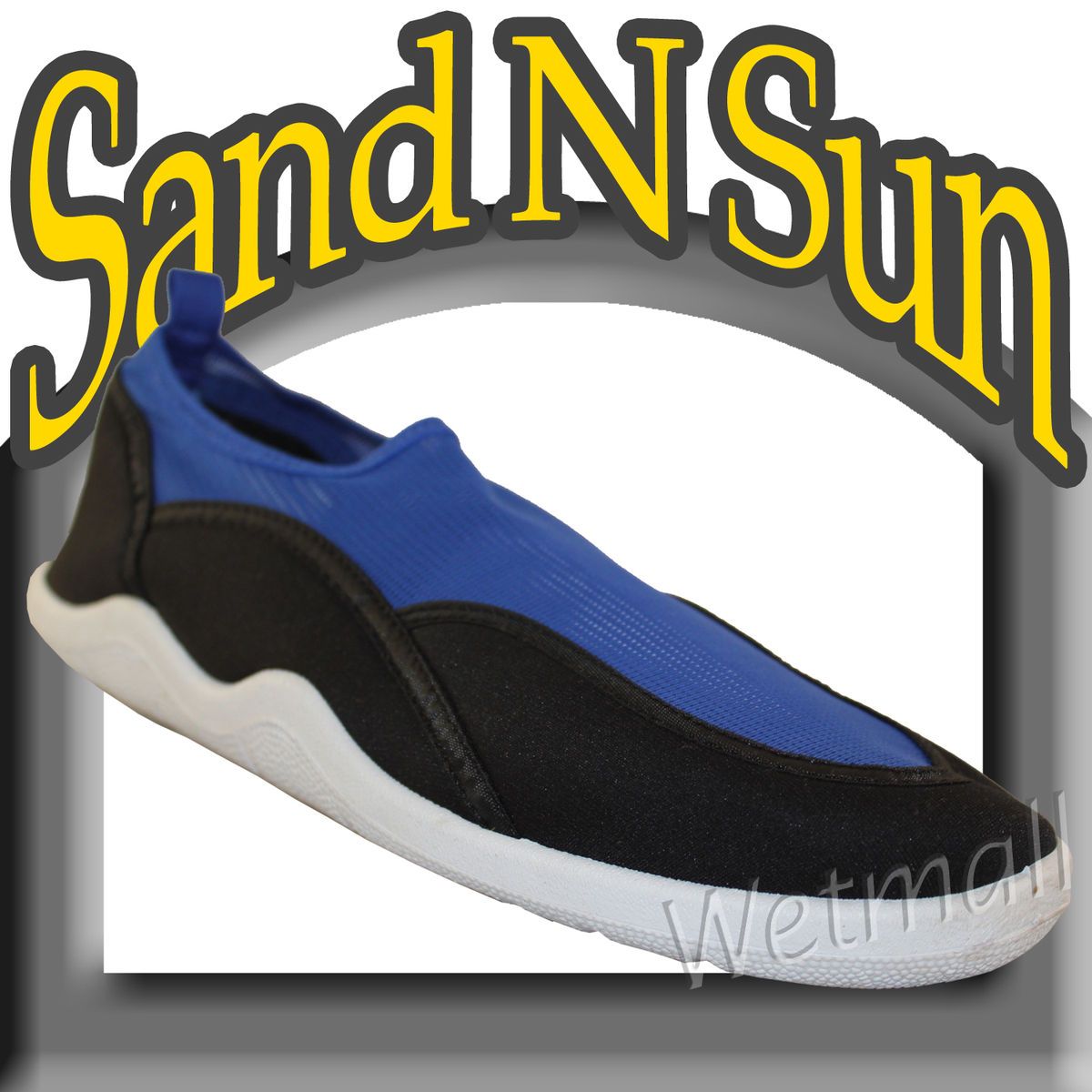 Mens Water Shoes Aqua Socks Sand N Sun Beach Boat Pool Shoes 20017 
