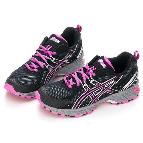 Asics Womens Gel ENDURO8 Running Shoes Neon Pink Asics Socks Gift G90 