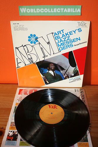 Vik KVP 140 Art Blakey Jazz Messengers Live RARE LP