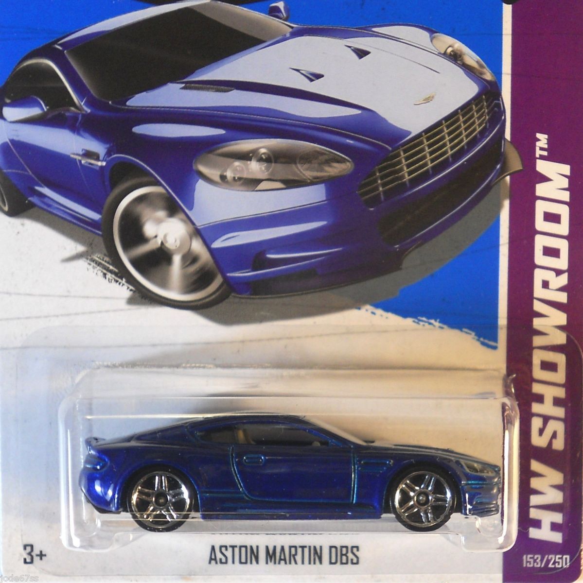 Hot Wheels 2013 HW SHOWROOM   ASTON MARTIN DBS   B case