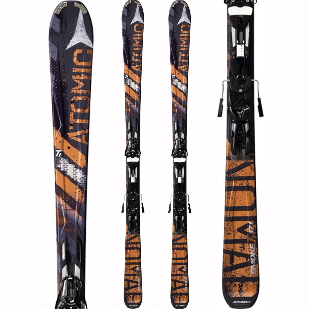 SKIS   Atomic Nomad Smoke Ti PT Downhill 157cm + XTO 12 Sport Bindings 