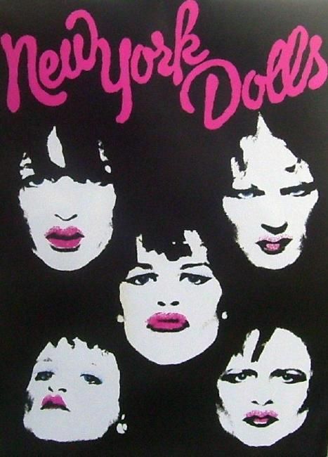   Faces Johnny Thunders Arthur Kane Music Concert Poster Print