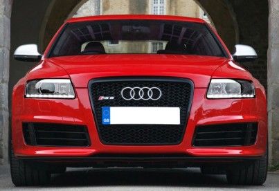 Audi RS6 Grill Race Grille A6 S6 C6 04 10 Black