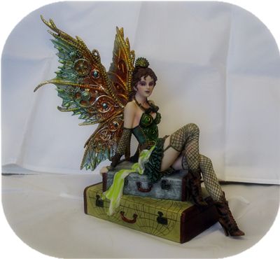 BRIGID ASHWOOD STEAMPUNK FAIRY REBECCA ATLAS TRAVELER on ANTIQUE 