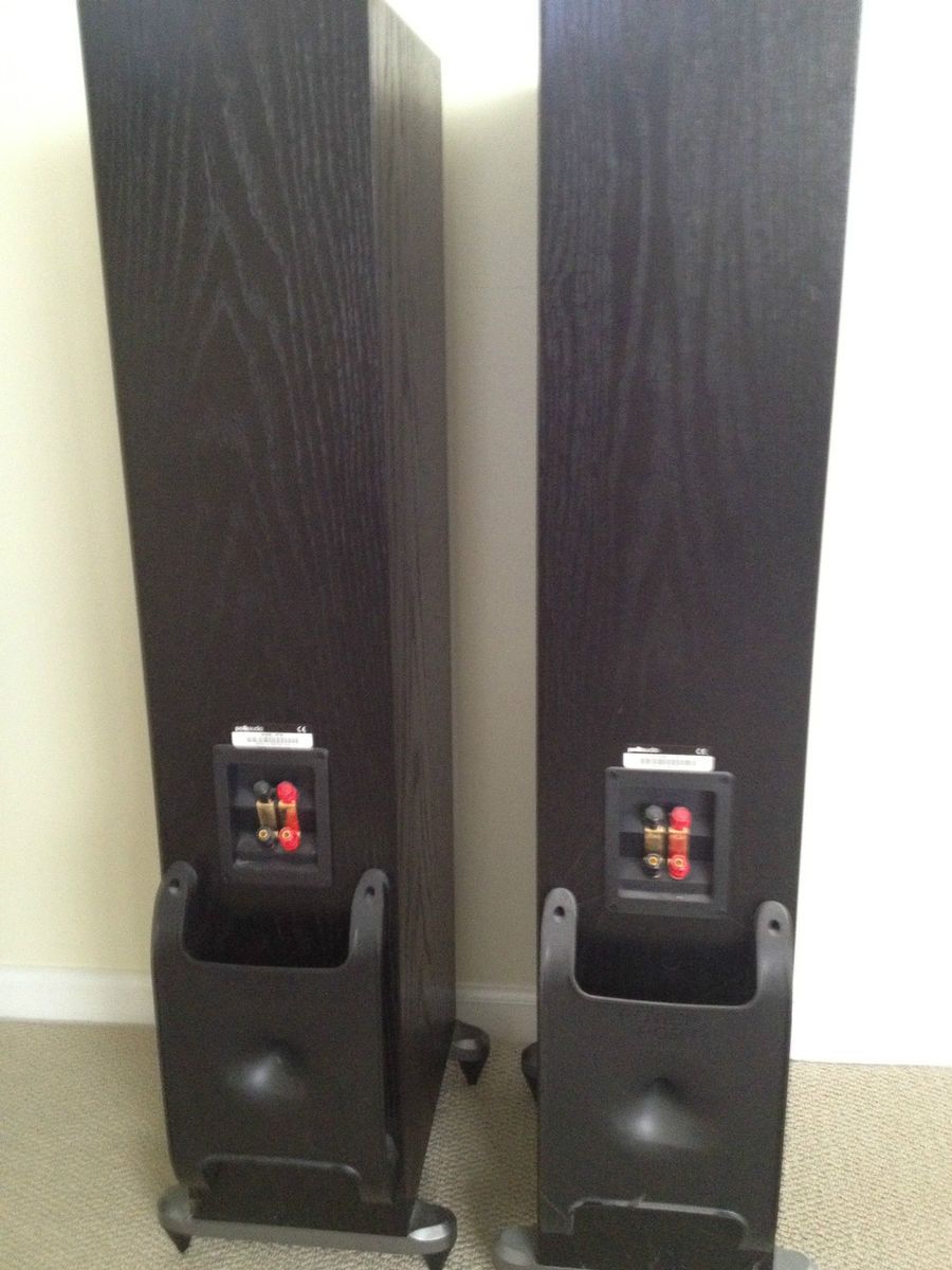 Polk Audio RTI8 Floor Tower Speakers Black Pair