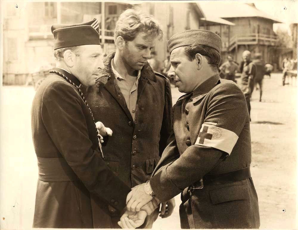 Cedric Hardwicke Jean P Aumont The Cross of Lorraine