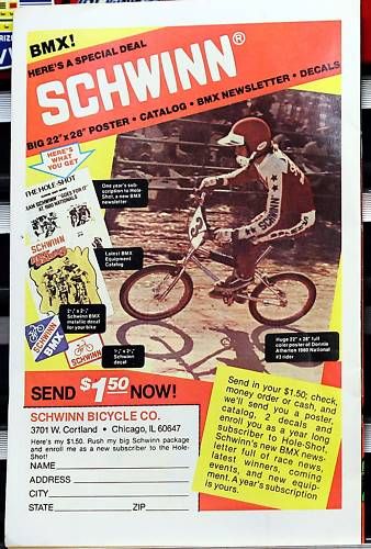 Schwinn BMX Old School Ad Donnie Atherton