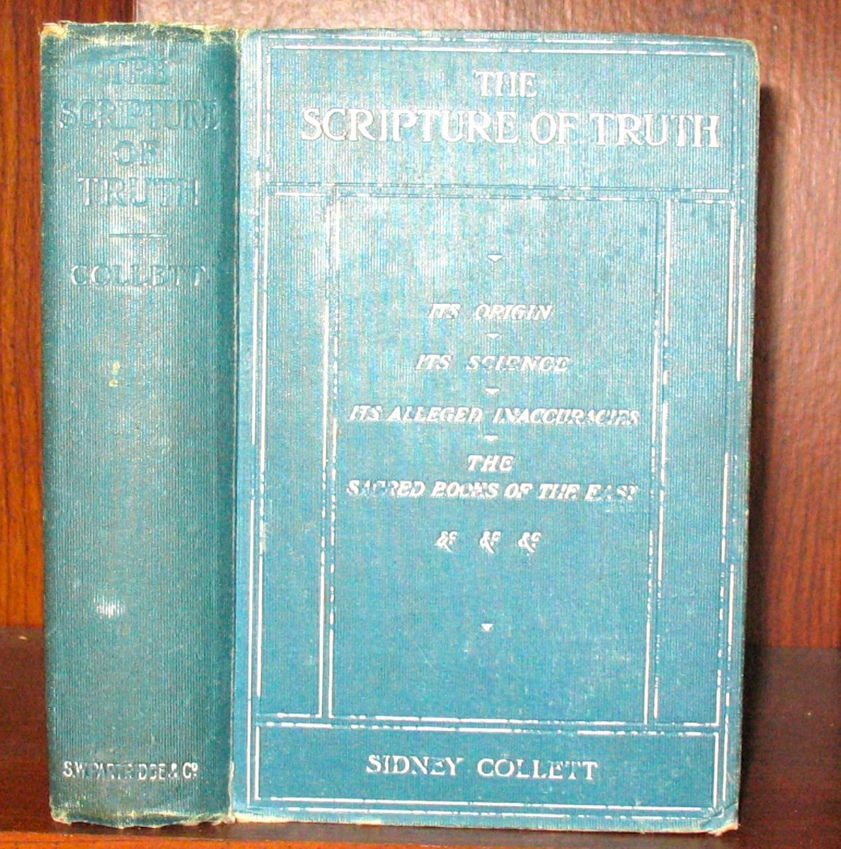 1910 Fundamentalist The Bible Is The Scripture of Truth