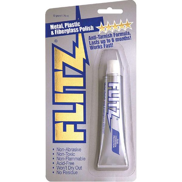 FLITZ Metal Plastic Fiberglass Polish & Auto Paint Restorer 50 grams 