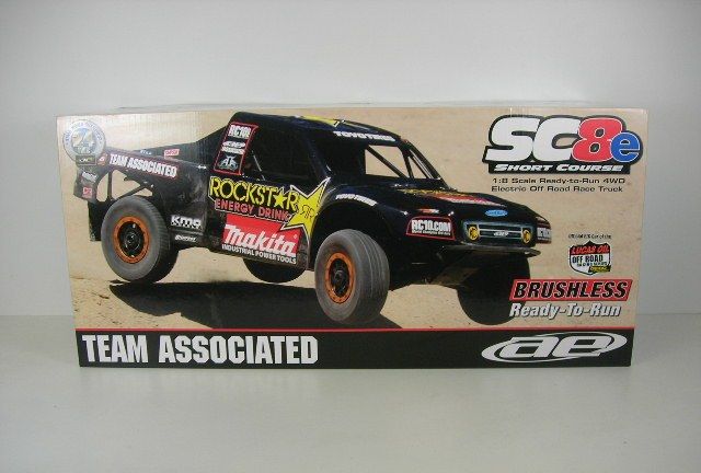 Team Associated 1 8 SC8E Brushless RTR Rockstar 80932