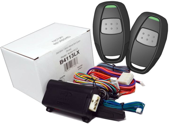 Avital 4113 Remote Start System and Keyless Entry System