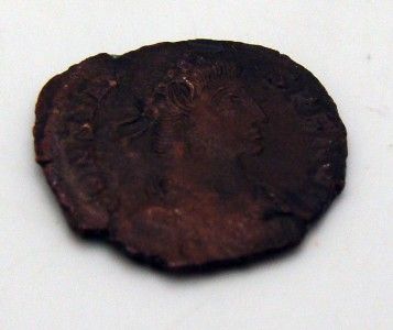 vintage constantius ii coin ae 4