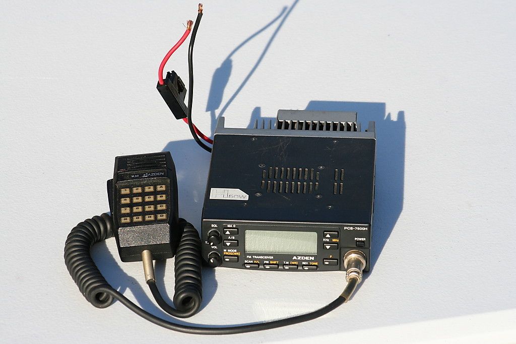 Azden Pcs 7500H 6 Meter Mobile Ham Radio