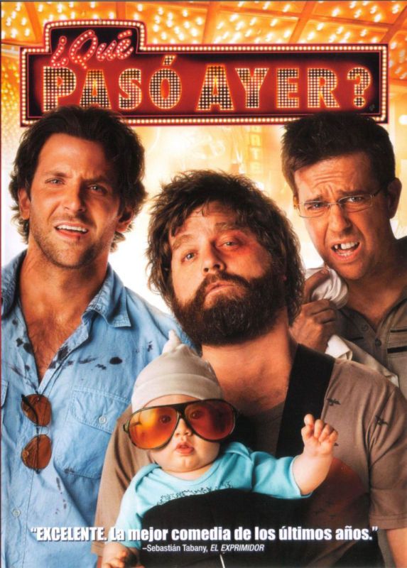 Que Paso Ayer 2009 The Hangover New DVD