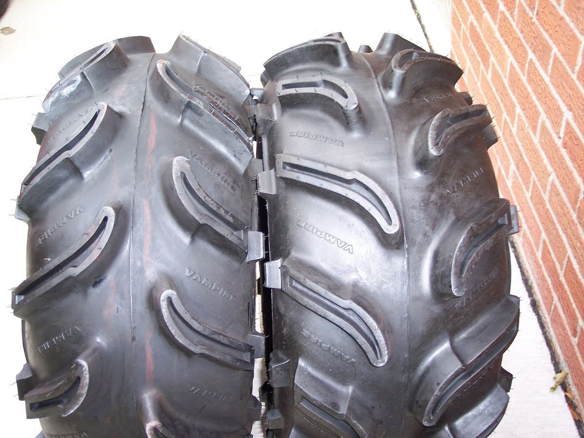   HONDA VAMPIRE ATV TIRE & STEEL WHEEL EXTREME MUD KIT ( REAR AXLE KIT