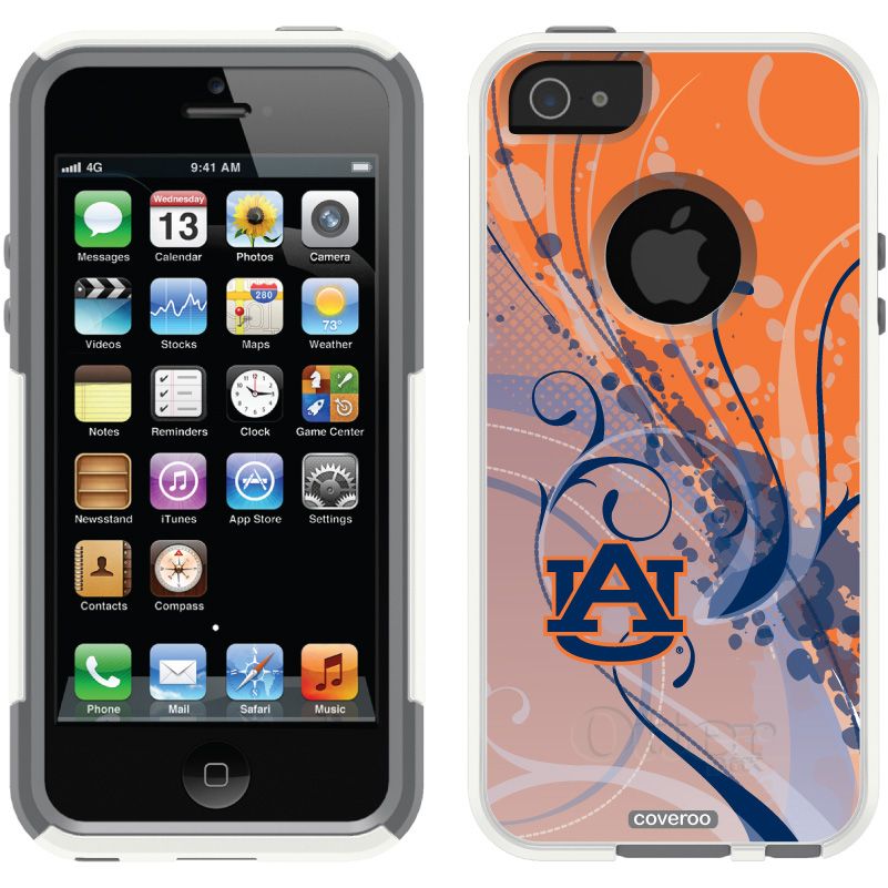   Commuter Case Apple iPhone 5   Auburn University Tigers AU War Eagle