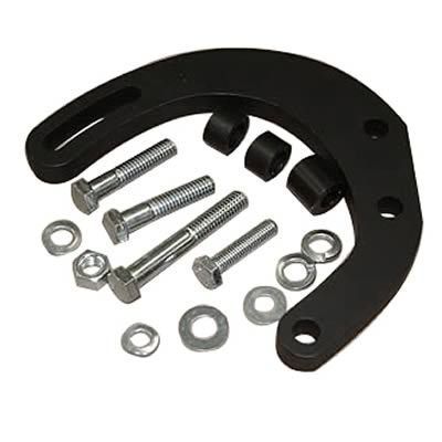 East Coast Auto Electric Alternator Bracket Billet Aluminum Black 