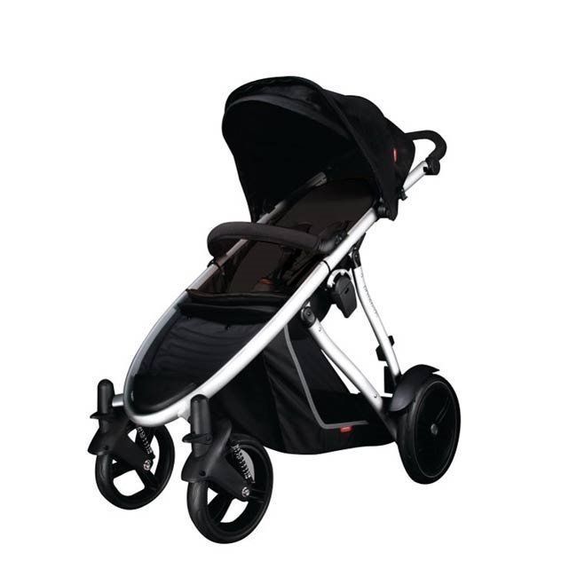 Phil Teds Verve 4WD Buggy Baby Stroller Black