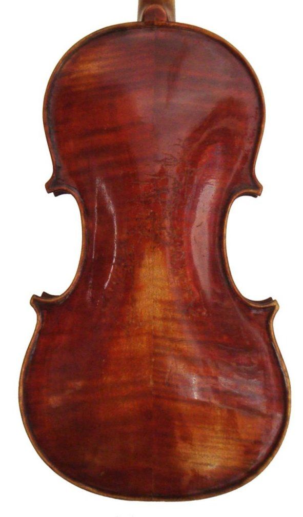 old violin by paul bailly 1907 redbrown varnish in very good condition 