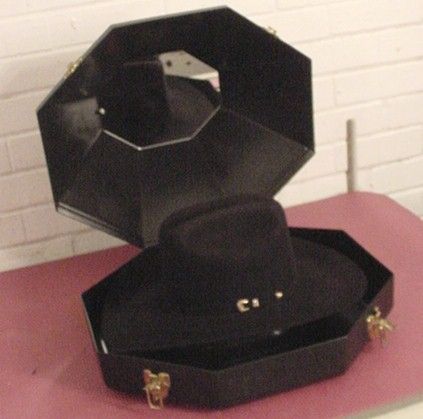 Bailey Legacy 100x Black Beaver Western Hat Size 6 3 4 with K D Hat 