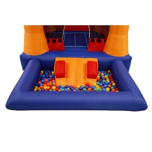   Blast Zone Ball Kingdom Inflatable Bouncer Bounce House & Ball Pit