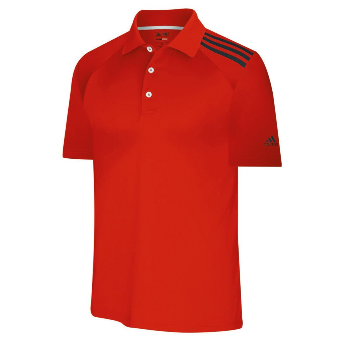 Adidas Golf 2011 ClimaCool 3 Stripes Soft Jersey Polo