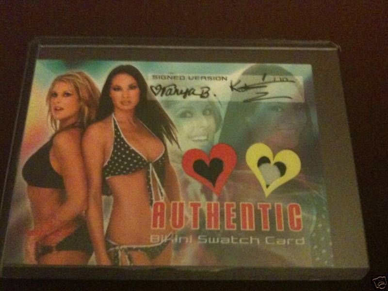 Kitana Baker Tanya Ballinger 1 10 Bikini Swatch Card