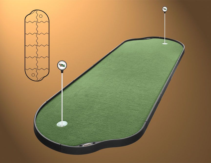   in your backyard with the most realistic putting system on the market