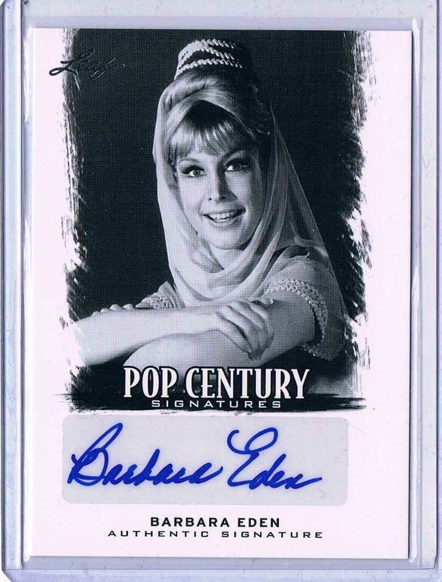 2012 Leaf Pop Century BARBARA EDEN Signatures Auto Autograph