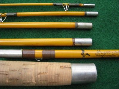 VINTAGE MINT WRIGHT & McGILL RARE 6 PC TRAILMASTER 6 1/2 CASTING ROD 