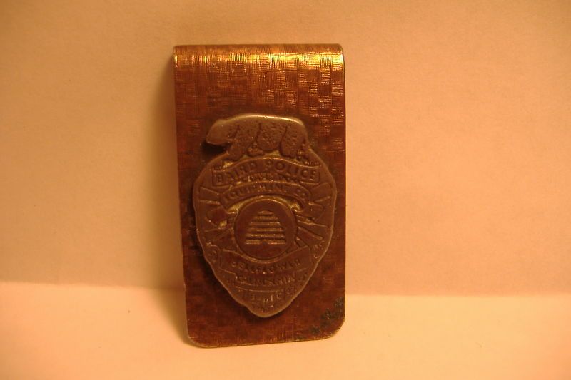 Baird Police Equipment Co Moneyclip Bellflower Calif