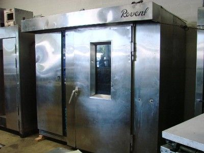   Revent RR 1x1 GS 135 6 Adamatic Double Rack Gas Bakery Oven