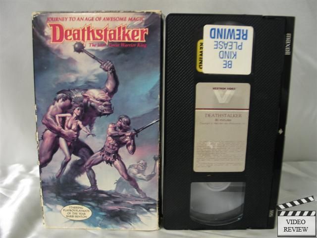 Deathstalker VHS Richard Hill Barbi Benton 028485150485