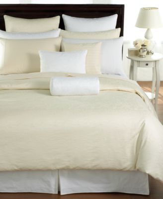 BARBARA BARRY Peaceful Petals Duvet Cover KING Moonglow Ivory