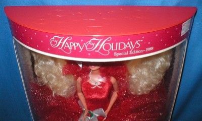 Beautiful Mattel First Special Edition 1988 Holiday Barbie Doll