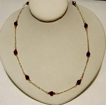 Brand New 14k Gold Azabache 18 Necklace 